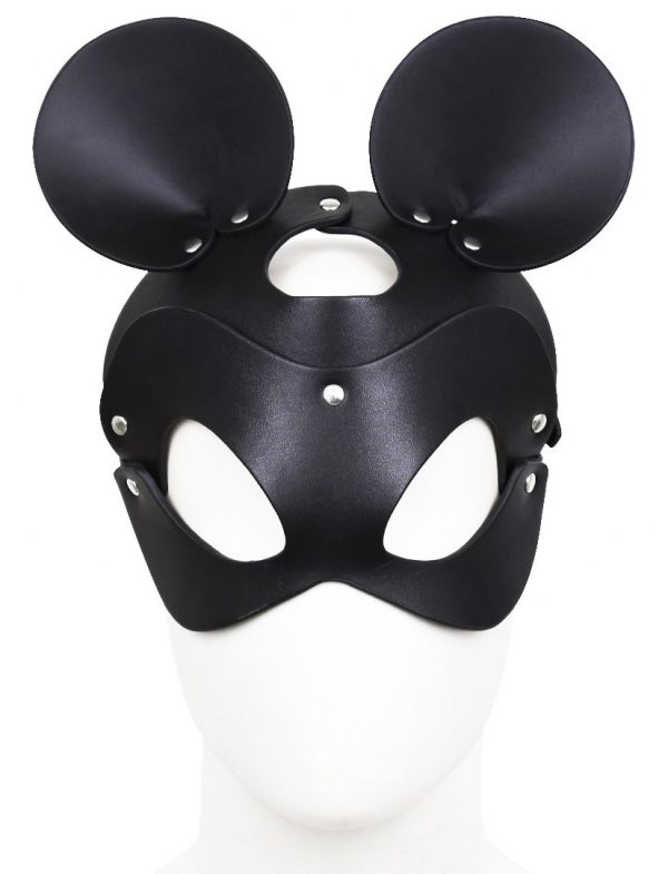 Masque avec Visage Souris Noir